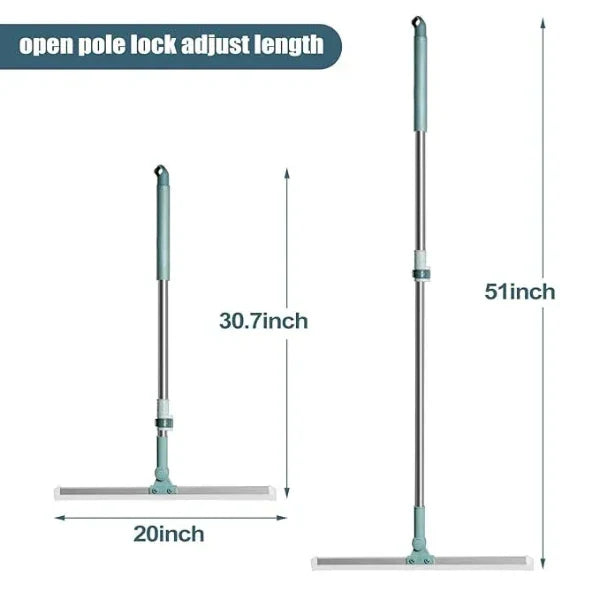 2-in-1 Wet & Dry Floor Cleaning Wiper Drop