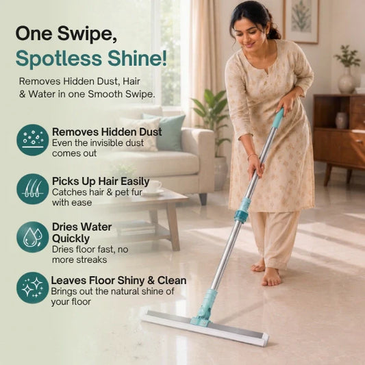 2-in-1 Wet & Dry Floor Cleaning Wiper