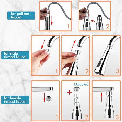 Multi-Function Kitchen Tap