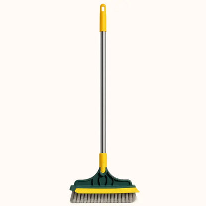 2 in 1 Floor Scrub Cleaning Brush Wiper