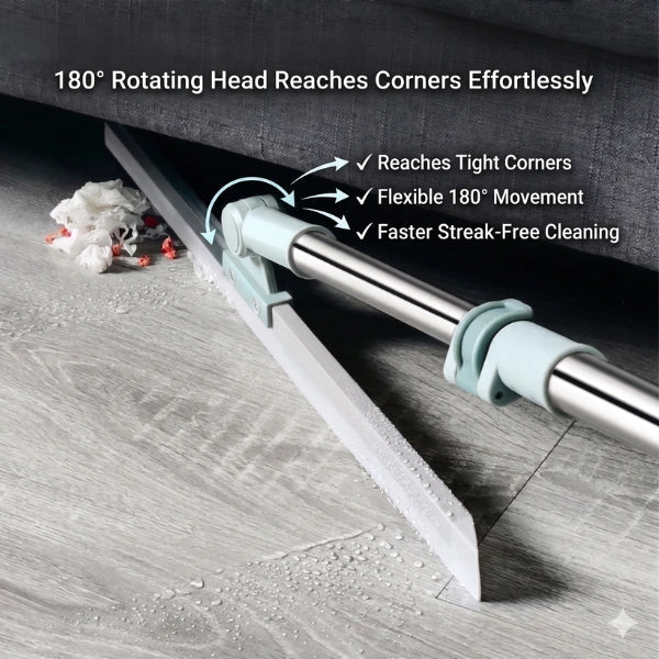 2-in-1 Wet & Dry Floor Cleaning Wiper Drop