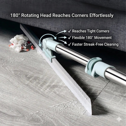 2-in-1 Wet & Dry Floor Cleaning Wiper Drop