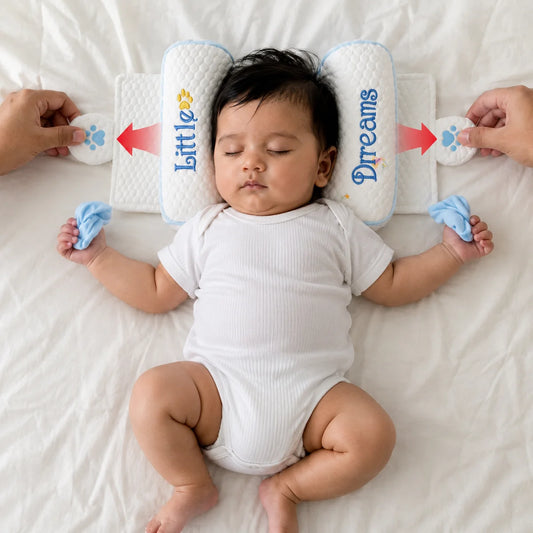 DreamShape – Baby Head Support & Shaping Pillow